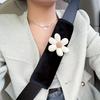 2pcs Cute Flower Car Seat Belt Cover Seatbelt Shoulder Protection Car Accessories Seat Belt Pad for Car Truck