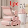 1 Pack of Extra Thick Durable Polyethylene Drawstring Garbage Bags , Multi-functional Disposable Garbage Bags , Household Portable Waste Bags.