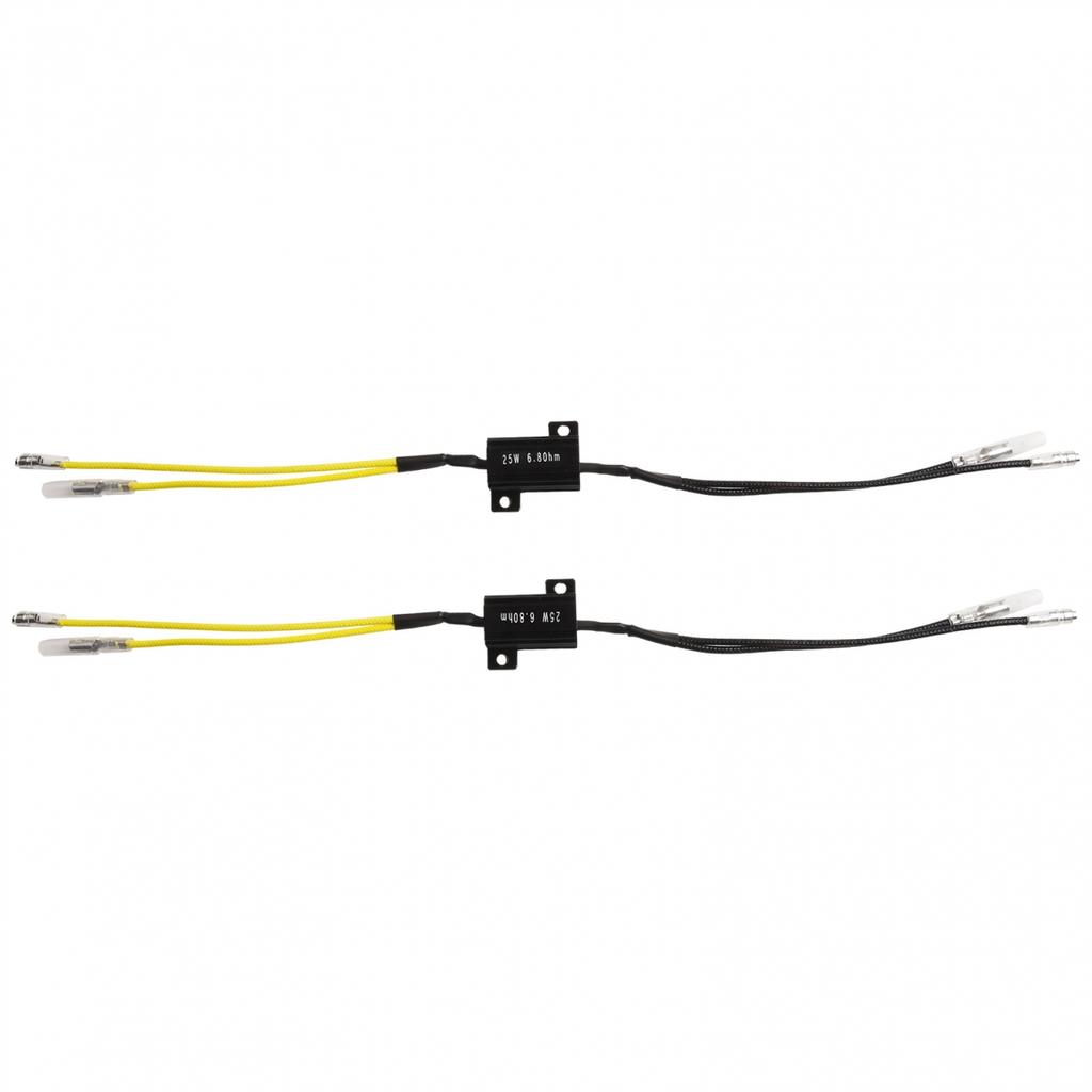 Premium Power Resistor for LED Indicator Fault Elimination 25W 6 8 Ohm