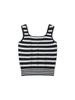 OLZEN Women'S Knitted Stripe Sleeveless_Zlg2Er2315Nv
