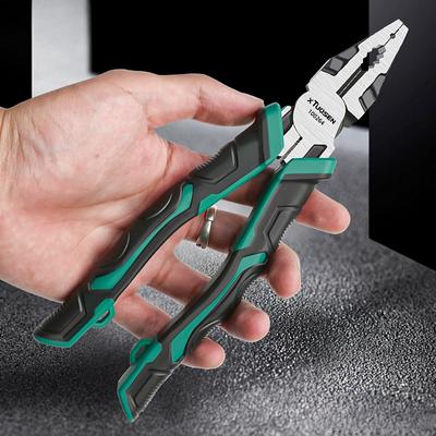 Multifunctional Steel Wire Pliers 9 Inch Industrial Grade Vice High Hardness Pliers Daquan Vice Special for Electricians