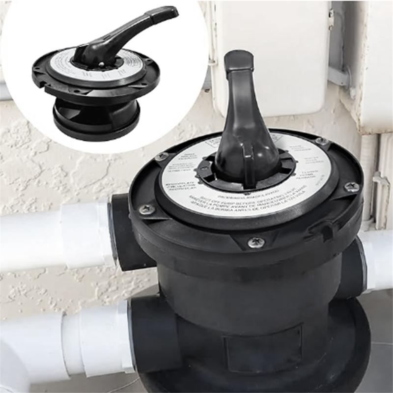 HIWS SPX0714BA Cover Key and Handle Assembly for Multiport Valve/Sand Systems Compatible SP0714T/S210S/S220T2 Series