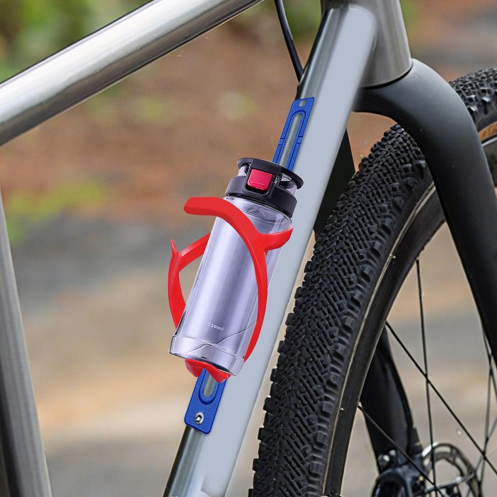 Bottle Cage Adapter Drinking Bottle Stand Bracket Flask Clamp Positioner For Urban Riding Exercise Tournament Mountain Biking