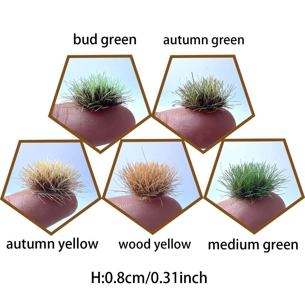 Simulation Miniature Grass Cluster Model Miniature DIY Sand Table Grass Cluster  Home Garden