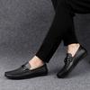 Luxury Genuine Leather Breathable Mocasines Casual Loafers Shoes for Men's Slip On Business Formal Italian Driving Flats Shoes