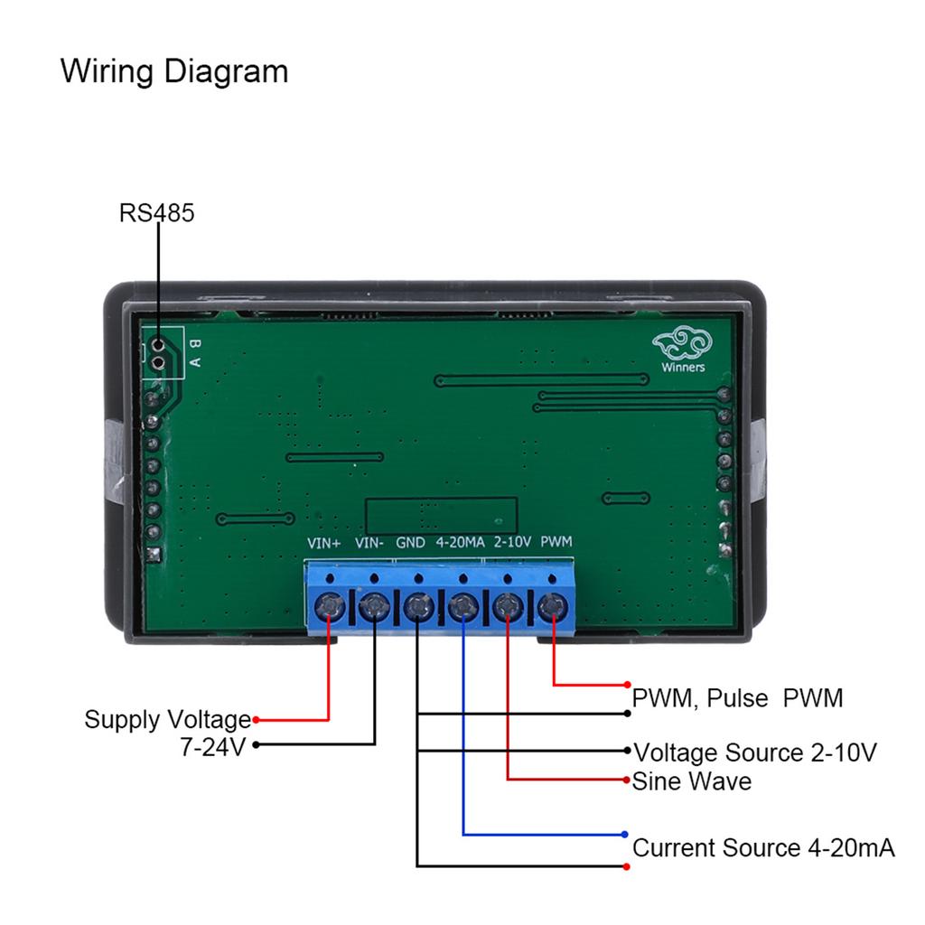 Generator WSFG-06 PWM Pulse Adjustable Module Sine  4-20mA 2-10V  Generator without  Sine  Module