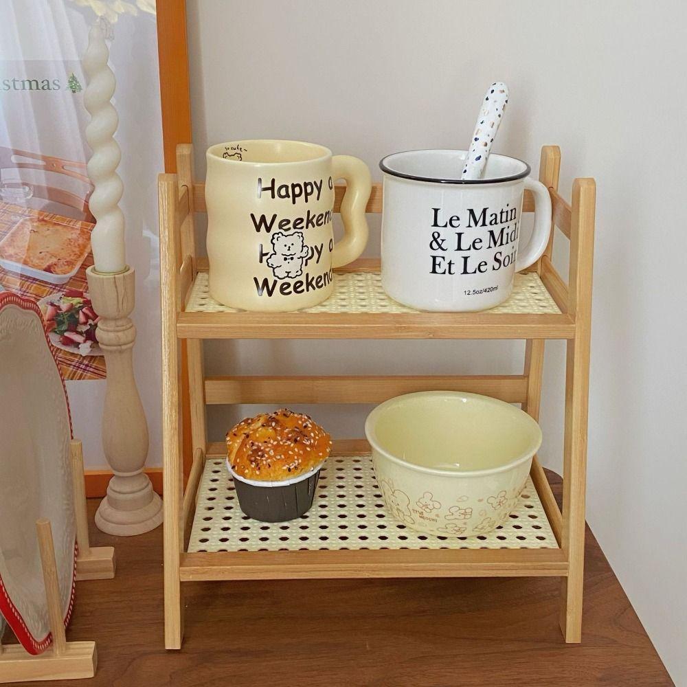 INS Cosmetics Storage Shelf 2-Tier Office Storage Rack Kitchen Cabinet Holders  Dressing Table