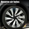 4PCS Hubcaps 20 Inch for Tesla Model Y Juniper 2025 Performance Wheel Cover for Helix 2.0 Wheels Hub Cap Full Rim Accessories