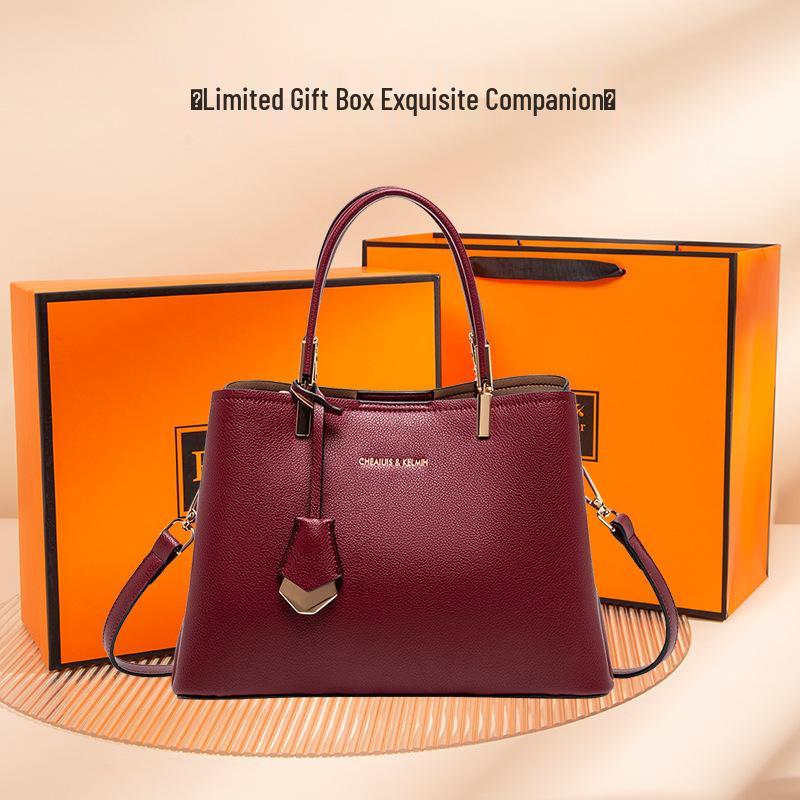 Women's Red Wedding Handbag: Fashion Tote for Ladies & Mother-in-Law's Banquet Gift