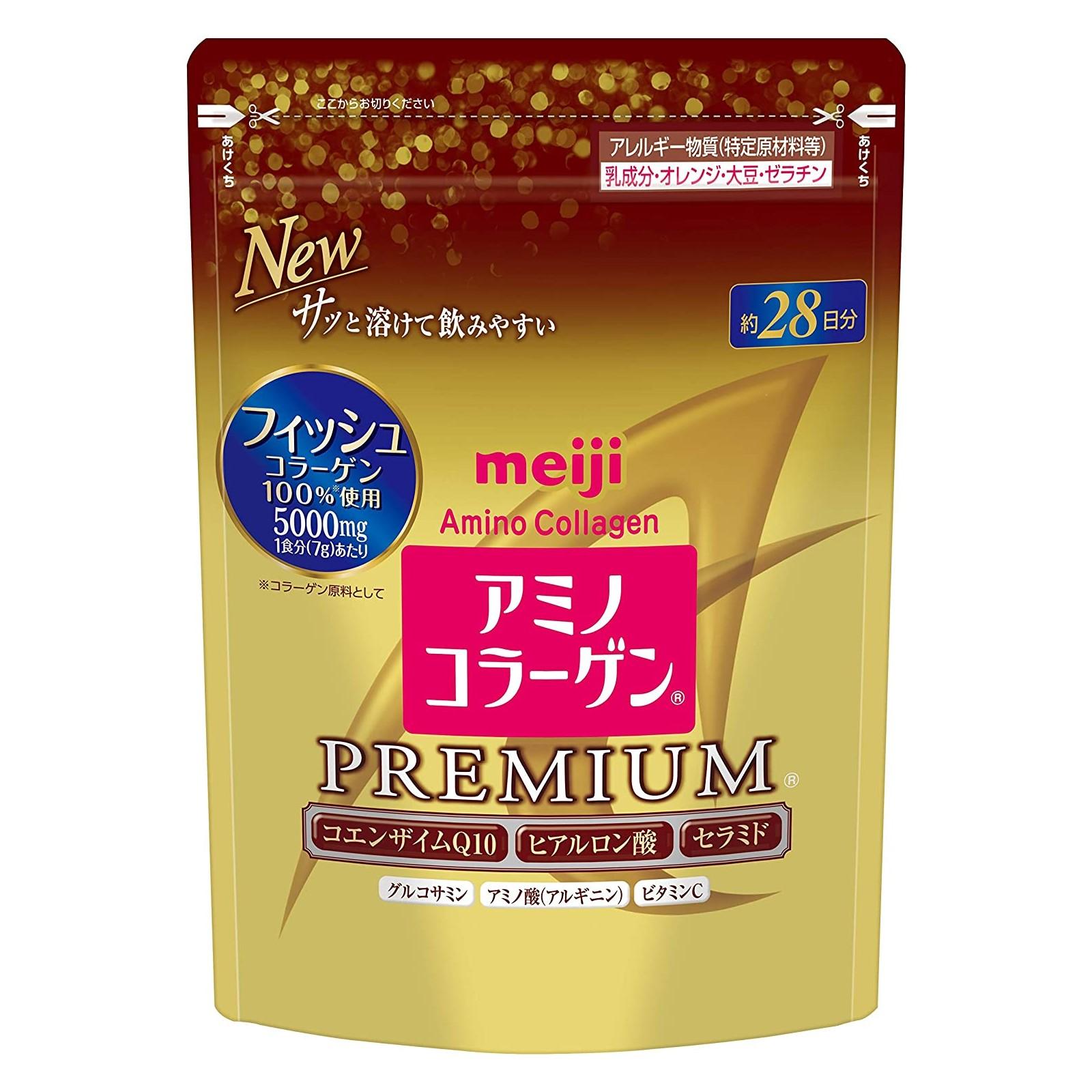 

Meiji Premium Amino Collagen премиальный коллаген, 196 гр.
