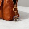 Practical Everyday Use Keychain Decors Featuring Marine Anchors And Helm In Zinc Alloy Blue White Color Scheme