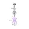 Gaibei Trendy Moon Butterfly Belly Button Ring