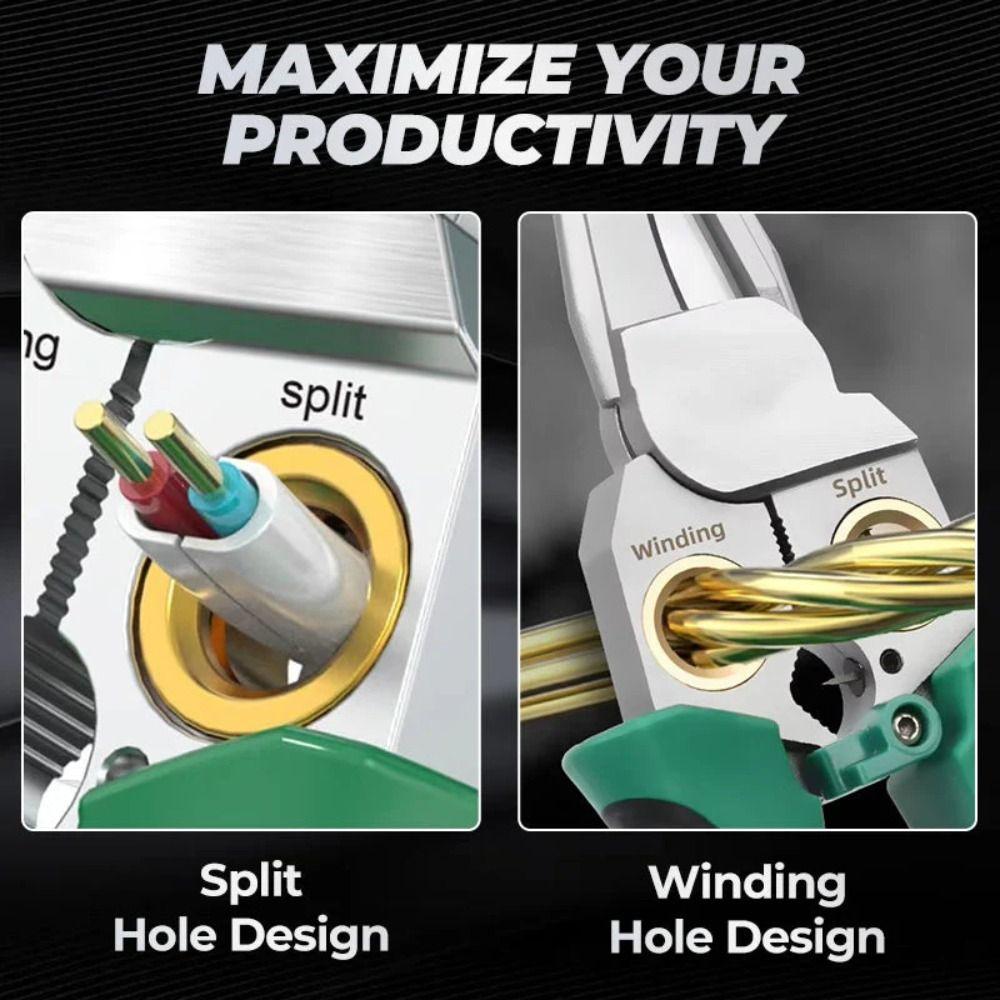 Multifunction Cable Stripper Pliers Wire Stripping Electrician Pliers New Electrician Tools