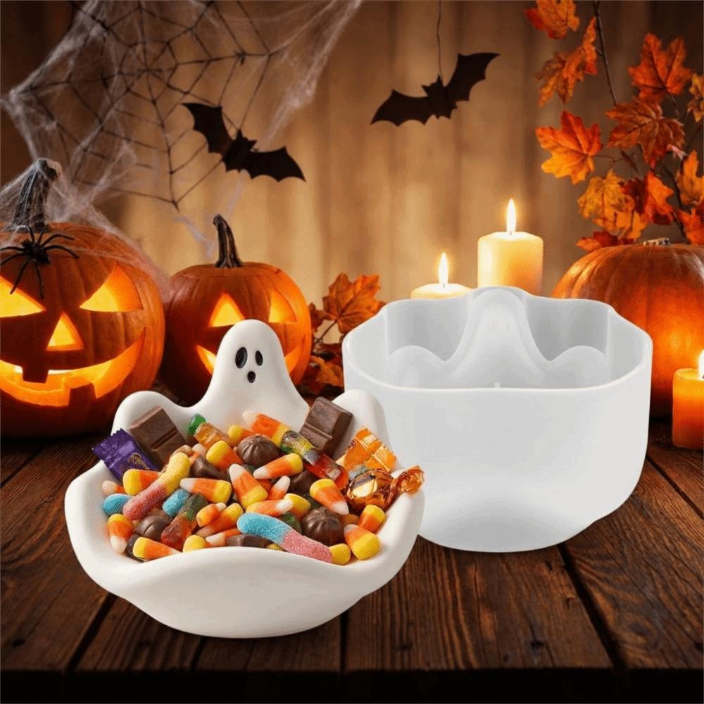 Non-Stick Candy Bowl Mold Soft Silicone Jewelry Storage Tray Mold DIY Handmade Use