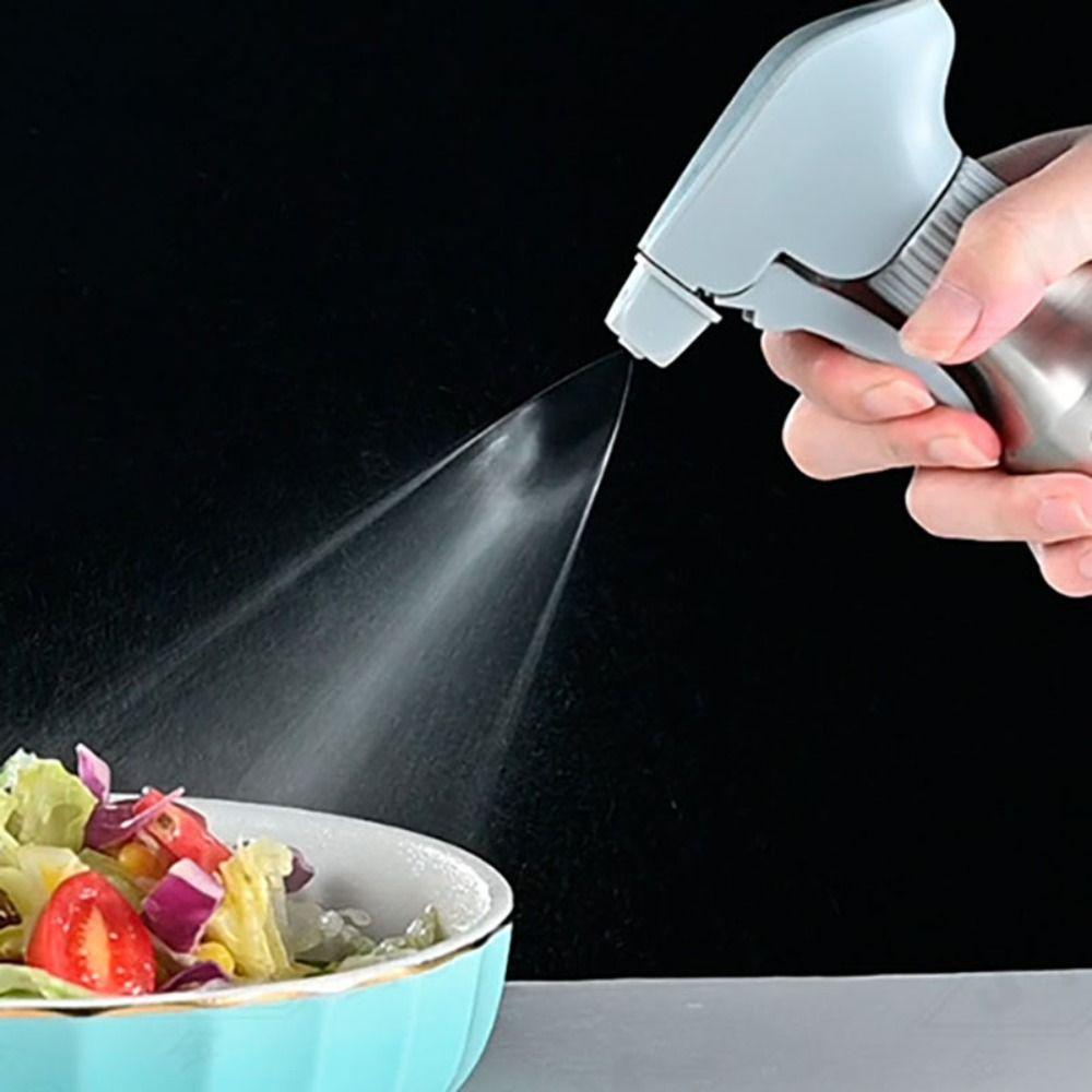 Sticlă Spray Ulei Etanșă Corp din Oțel Inoxidabil Dozator Ulei Pulverizator Ulei Pierdere Grăsime