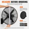 Reusable Wall Mount Fan Cover Polyester Electric Fan Protective Sleeve Fan Head Protector  Factory