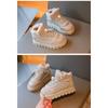 Girls' Cotton Shoes Winter New Cashmere Thickened Children's Sports Snow Boots Girls Warm Cotton Boots Big Children