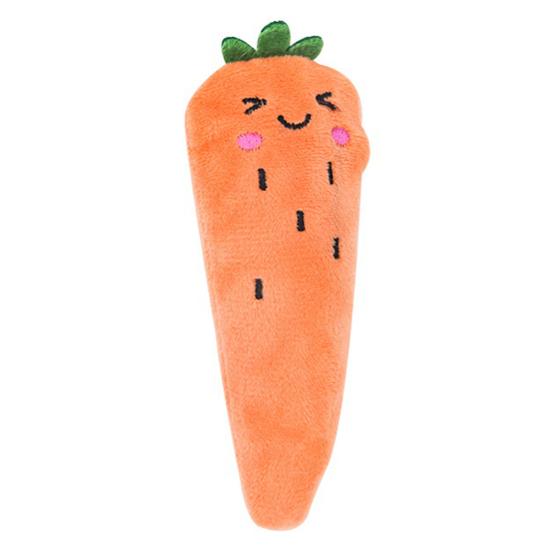 Yousheng Cat Toy Vegetable Shape Teeth Molar Plush Squeak Kitten Toy for Cat Supplies