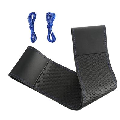 ZATOOTO Steering Wheel S Braided Genuine Steering Hand Easy To Soft To the Cover, Size, Leather, Cover, Breathable, Stitched, Non-Slip, Hold, Touch,