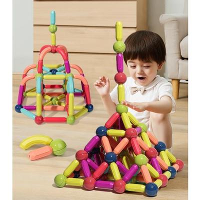 Дети Магнитный конструктор Блок Конструктор Магнит Строительные блоки Развивающие игрушки