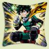 Anime Hunter x Hunter Pillow Covers Cartoon Sofa Decorative Home Doublesided Printing Short Plush Cute Cushion Cover