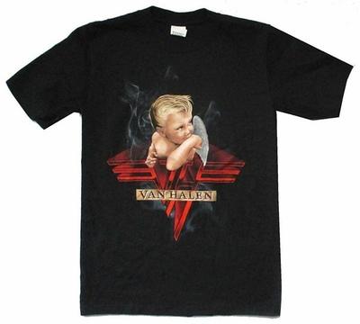 Van_Halen 1984 Album Cover Classic Image Black T Shirt Vintage Gift Men Women Unisex T-Shirt