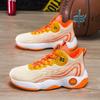 Men's Shoes Fashion Youth Comfortable Basketball Shoes Men's Mesh Breathable Student Outdoor Running Sports Shoes
