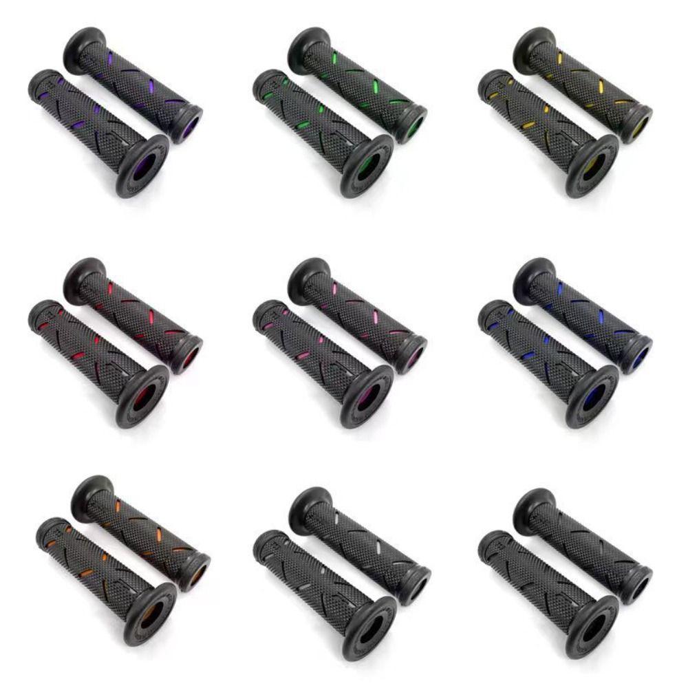 1Pair Rubber Motorbike Handlebar for Honda Suzuki Ducati Benelli for Motorcycle Accessories