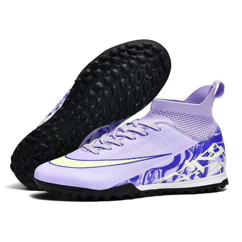 Children's Football Shoes Velcro Boys Student Game Training Shoes Girls' Football Shoes