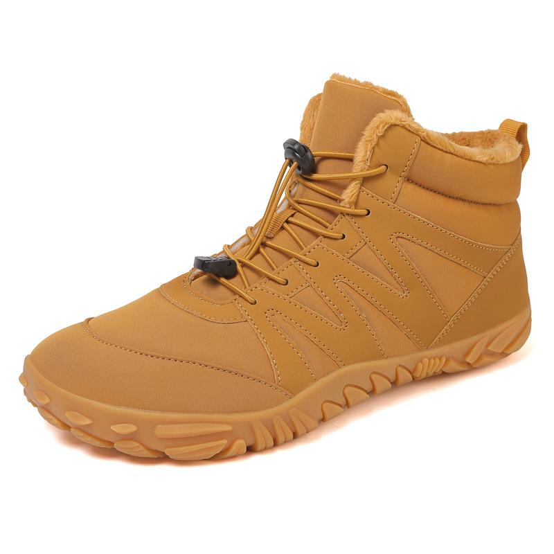 Winter Outdoor Sports Cotton Shoes Warm Women's Boots Wear-resistant and Anti Slip Snow Boots Thick Couple Shoes Men's Boots