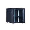 Wall-Mounted 12U Network Cabinet for Cable Storage & Monitoring