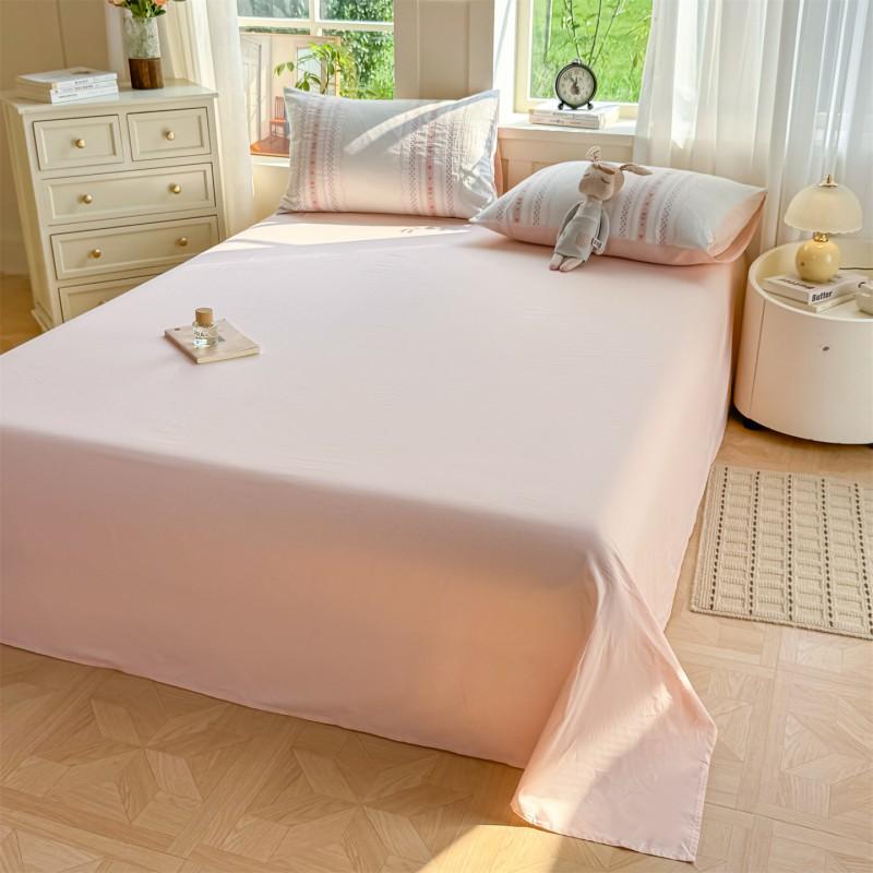 Luxury Lightweight Cotton Bedding Set Dorm Bed Sheets Pillowcases