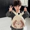 Nuova borsa a forma di guscio d'uovo per bambini design cucciolo carino zaino per scuola materna versatile per ragazzi e ragazze