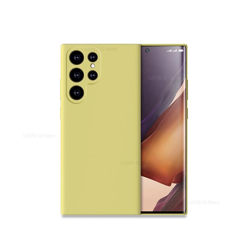 Für S25 Ultra Plus Hülle Luxus Flüssigsilikon Weiche TPU Hülle Für Samsung Galaxy S25 S24 S23 S22 Plus S25 Ultra S25Ultra Handyhüllen