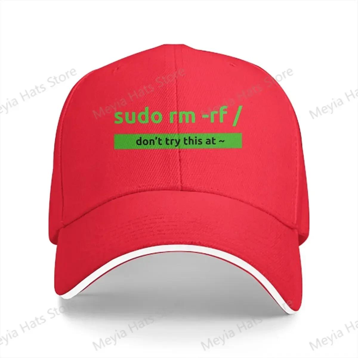 Sudo Linux Programming ComUnisexd Kali Linux Root Programmer Baseball Cap Unisex Hats WoUnisex Visor Windproof Snapback Caps