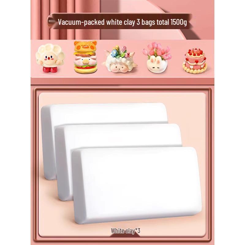 Stone Clay DIY Kit: Lightweight Polymer & Plaster Clay for Handmade Sculptures