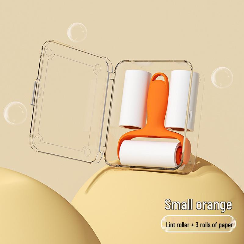 Compact Lint Roller Refill Sheets - Portable Brush for Pet Hair and Lint Removal
