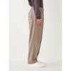[Ships Colors] Machine Washable TR Tapered Wide Trousers Can Be Set Up Men's 213130127 Beige S