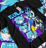 Unisex Genshin Impact Eula, Raiden Shogun Gaming T-Shirt, Anime Waifu Shirt