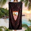 Asciugamano da Spiaggia Sevilla FC ad Asciugatura Rapida in Microfibra Assorbente Portatile da Viaggio per Nuoto
