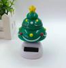 2022 Christmas Cute Car Ornament Solar Dancing Christmas Tree Snowman Santa Claus Elk Automatic Swing Car Interior Decoration