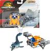 Matchbox Jurassic World Toy Car or Truck Transporter & Dinosaurs: Includes one Jurassic World movie-inspired vehicle and one or two mini dinosaurs