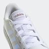 Adidas Kids Grand Court 2.0 Sneakers White Iridescent Footwear Size 17.5 cm