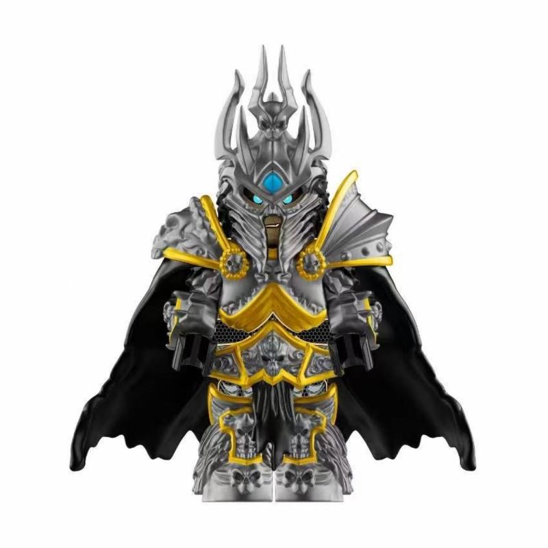Lich King Medieval Round Table Knights Building Block Figure Model Doll Gifts