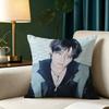 S-Star Lee Min-ho Square Double-Sided printed Pillow Case Bedroom Bedside Pillow Sofa Cushion Cover