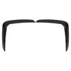 2Pcs Front Bumper Air Vent Trim Glossy Black Left And Right Spoiler Trim For X3 X4 G01 G02 M Sport 2018 to 2021
