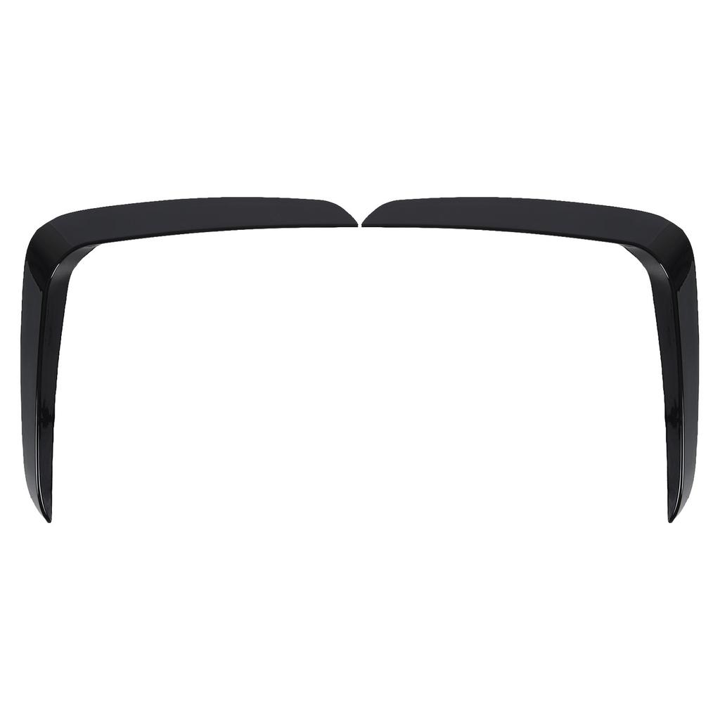 2Pcs Front Bumper Air Vent Trim Glossy Black Left And Right Spoiler Trim For X3 X4 G01 G02 M Sport 2018 to 2021