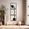 Tea Time Metal Wall Art Modern Kitchen Decor Gift for Tea Lover