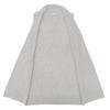 TOYOBOSHI TOYA 100% Cashmere Long Vest Cardigan for Women In White, Grey and Red F 13IT-PC2633 Tops F White Gray MulineUsed
