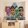 Popular Game Peak Microfiber Printed Large Wall Tapestry Art Science Fiction Room Home Decor Decor Blanket
